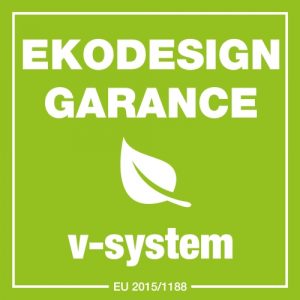 EKODESIGN garance V-systém