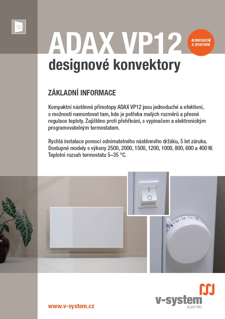 Konvektory VP12